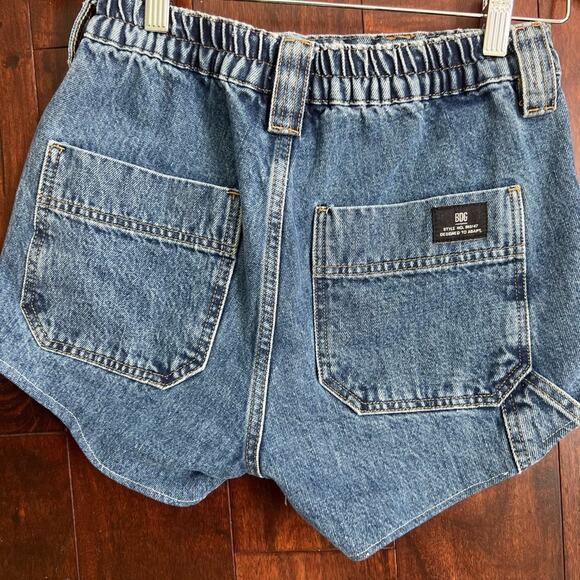 BDG Jean Denim Skate Patch Jean Shorts Size 27 - Picture 7 of 10